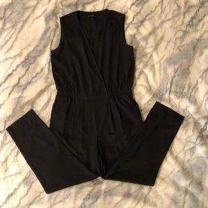 Ann Taylor Black Lace Jumpsuit